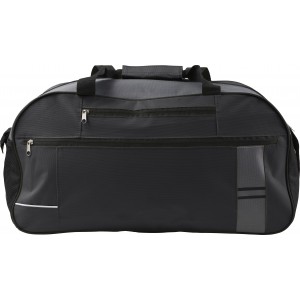 Polyester (600D) sports bag Corinne, black (Travel bags)