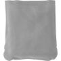 Velour travel cushion Stanley, light grey