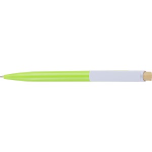 Recycled ABS ballpen Zian, lime