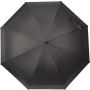 Automatic pongee (190T) umbrella, black