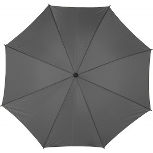 Polyester (190T) umbrella Kelly, grey (Umbrellas)