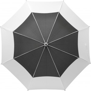 Pongee (190T) storm umbrella Martha, white (Umbrellas)