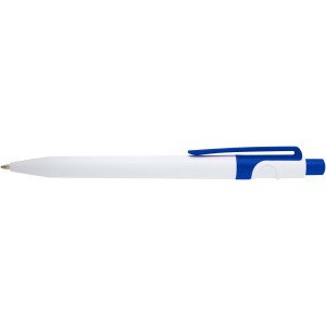 Unica recycled plastic ballpoint pen (blue ink), Royal blue (Plastic pen)