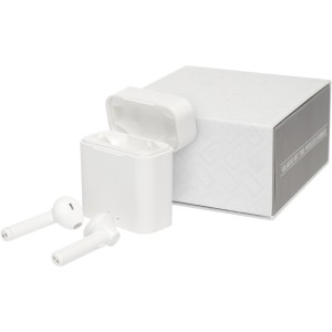 Volantis UVC True Wireless auto pair earbuds, White (Earphones, headphones)