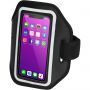 Haile reflective smartphone bracelet with transparent cover,