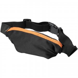 Nicolas flexible sports waist bag, Orange (Waist bags)