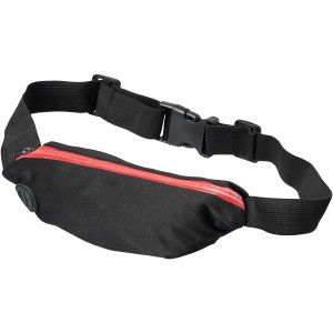 Nicolas flexible sports waist bag, Red (Waist bags)
