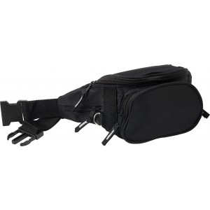 Polyester (600D) waist bag Amari, black (Waist bags)