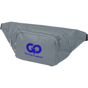 Santander fanny pack with two compartments, Grey (Waist bags)