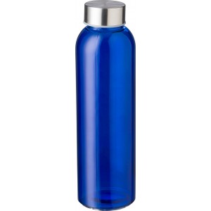 Glass drinking bottle (500 ml) Maxwell, cobalt blue (Water bottles)