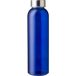 Glass drinking bottle (500 ml) Maxwell, cobalt blue (Water bottles)