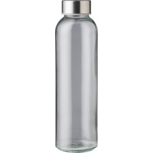 Glass drinking bottle (500 ml) Maxwell, transparent (Water bottles)