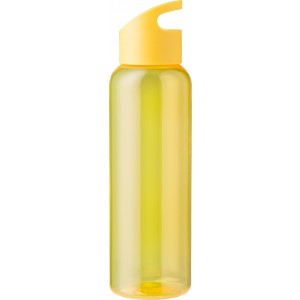 RPET Drinking bottle, 500 ml Lila, yellow (Water bottles)