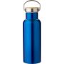 Stainless steel double-walled drinking bottle Odette, blue