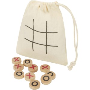 Whorl wooden tic, tac, toe game, Natural (Games)