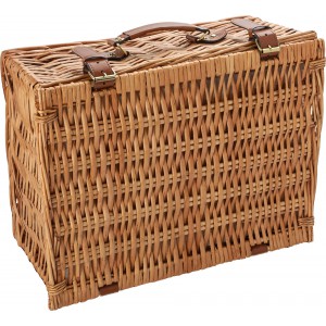 Willow picnic basket Effie, brown (Picnic, camping, grill)