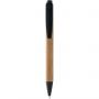Borneo bamboo ballpoint pen, Natural, solid black