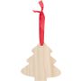 Wooden Christmas ornament Tree Imani, brown