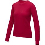 Zenon women's crewneck sweater, Red (3823225)