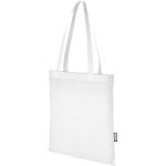 Zeus GRS recycled non-woven convention tote bag 6L, White (13005101)