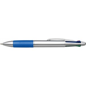 ABS ballpen Chlo, blue (Multi-colored, multi-functional pen)