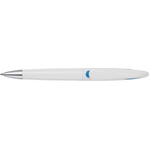 ABS ballpen Ibiza, light blue (Plastic pen)