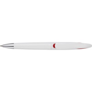 ABS ballpen Ibiza, red (Plastic pen)