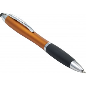 ABS ballpen, orange (Plastic pen)