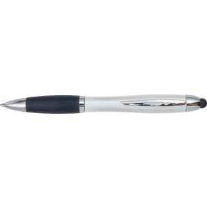 ABS ballpen, silver (Plastic pen)