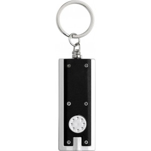 ABS key holder with LED Mitchell, black (Keychains)