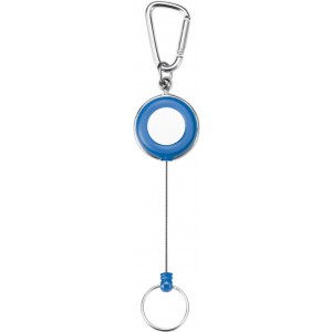 ABS pass holder Bruno, cobalt blue (Lanyard, armband, badge holder)