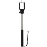 ABS telescopic selfie stick, black (9218-01)