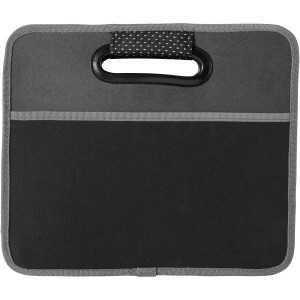 Accordion trunk organiser, solid black (Car accesories)