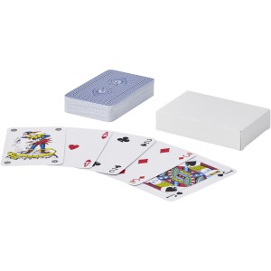 Ace playing card set, White