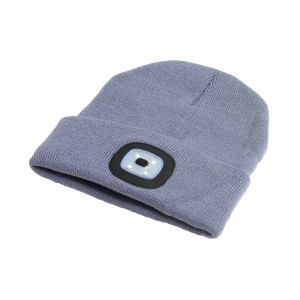 Acrylic beanie Vivian, grey (Hats)