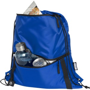 Adventure recycled insulated drawstring bag 9L, Royal blue (Backpacks)