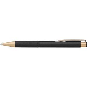 Aluminium ballpen Remy, black (Metallic pen)