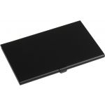 Aluminium card holder, black (8766-01)