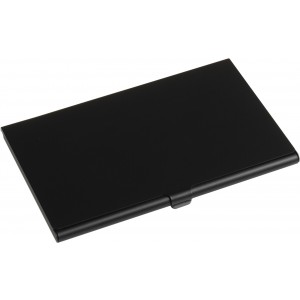 Aluminium card holder, black
