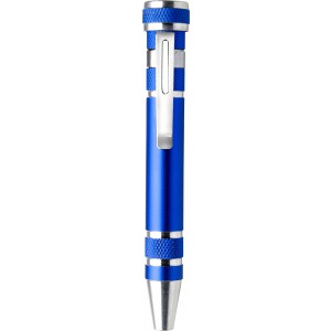 Aluminium pocket screwdriver Alyssa, cobalt blue (Tools)