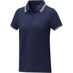 Amarago short sleeve women?s tipping polo, Navy (3810955)