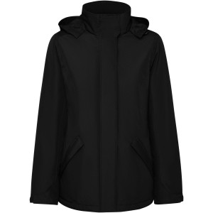 America women's padded parka jacket, Black