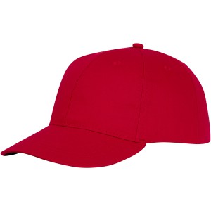 Ares 6 panel cap, Red (Hats)