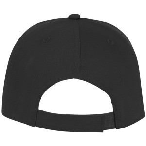 Ares 6 panel cap, solid black (Hats)