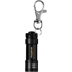 Astro LED keychain light, solid black (Keychains)