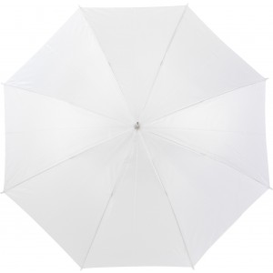 Polyester (170T) umbrella Alfie, white