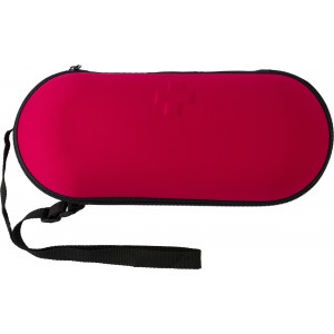 Car emergency first aid kit. Hazel, red