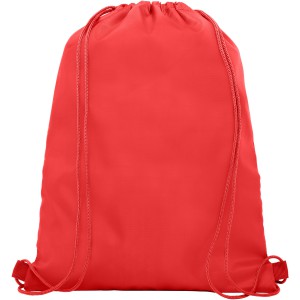 Oriole mesh drawstring backpack, Red (Backpacks)