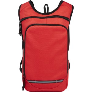 Trails GRS RPET outdoor backpack 6.5L, Red (Backpacks)