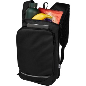 Trails GRS RPET outdoor backpack 6.5L, Solid black (Backpacks)